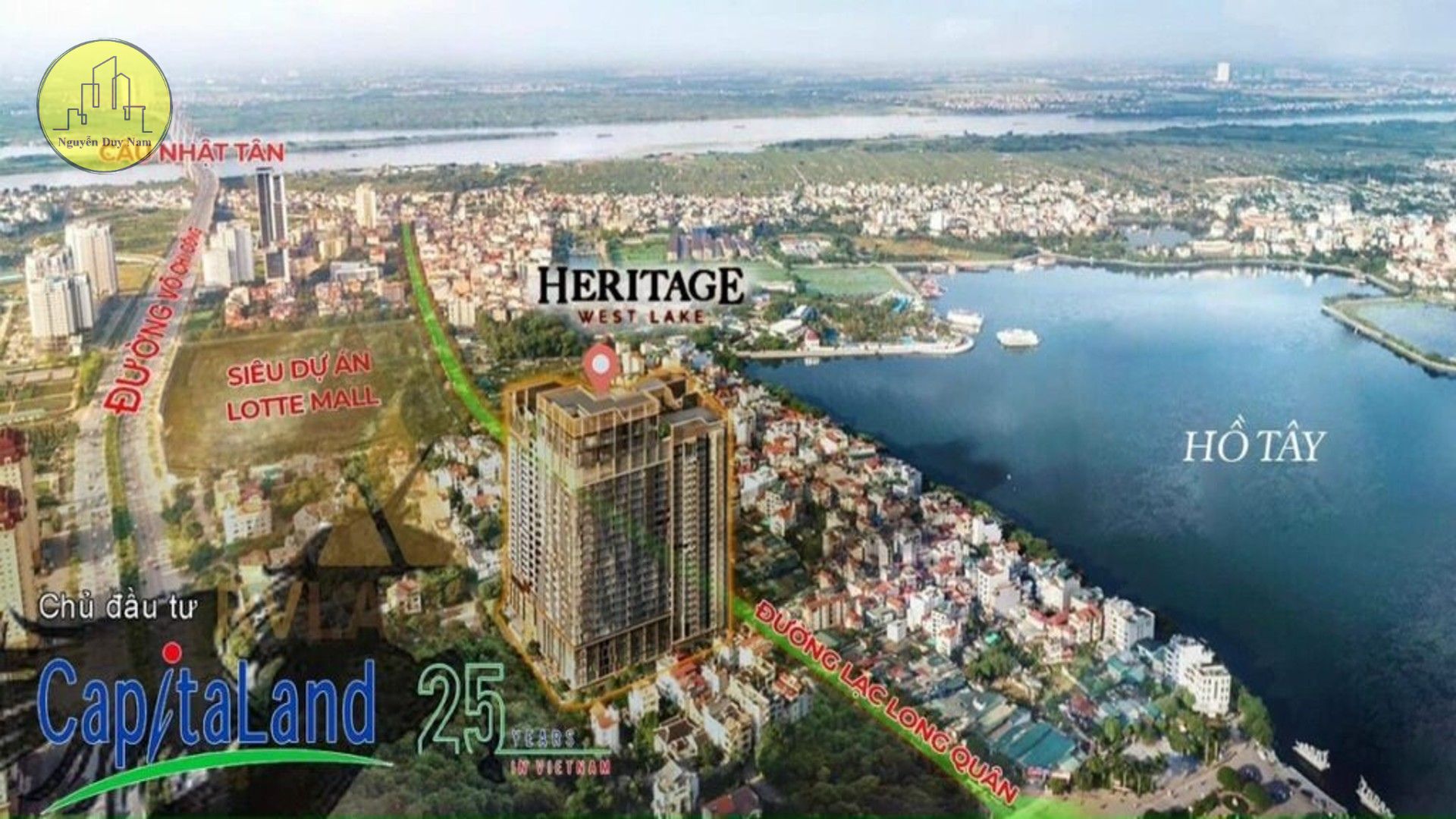 Heritage West Lake - các dự án của Capitaland tại Hà Nội