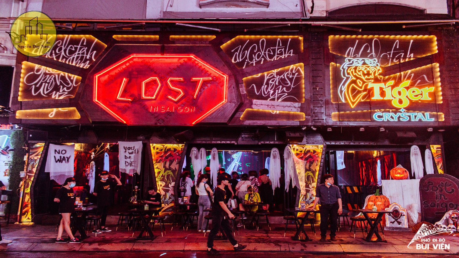 Quán bar phố đi bộ Bùi Viện – Lost In Saigon